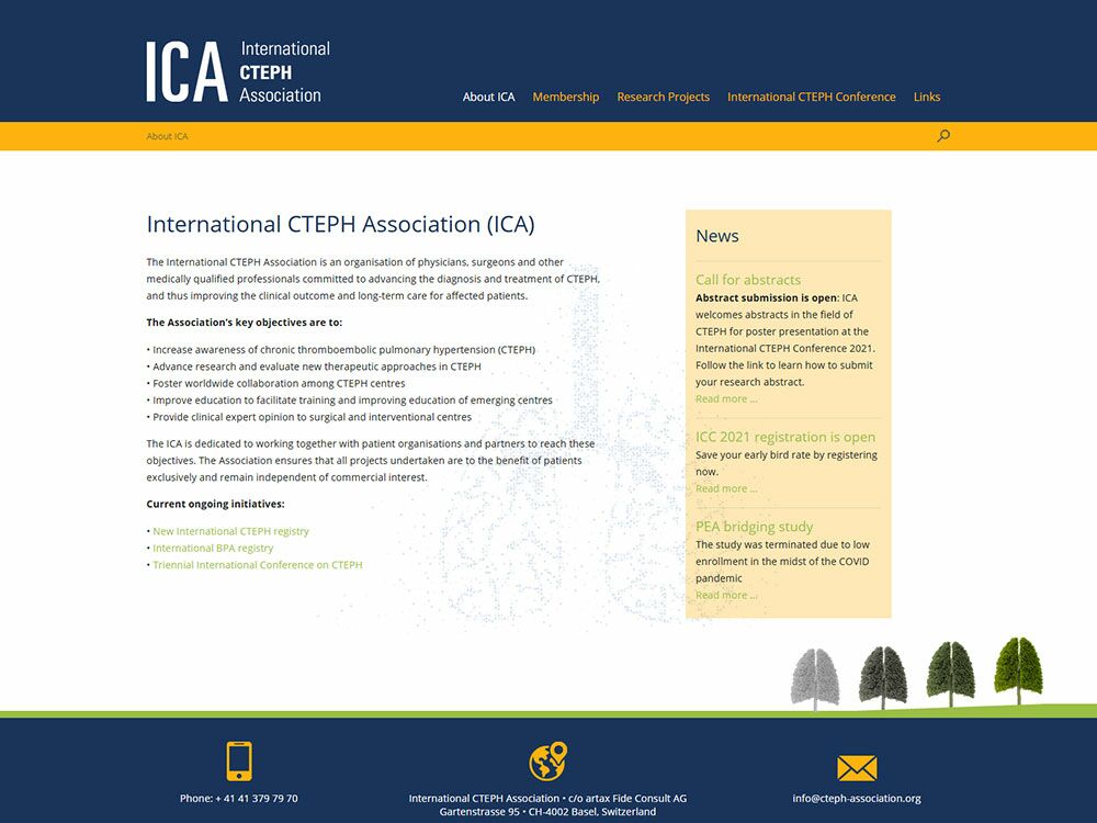 International CTEPH Association (ICA) - Basel, Switzerland