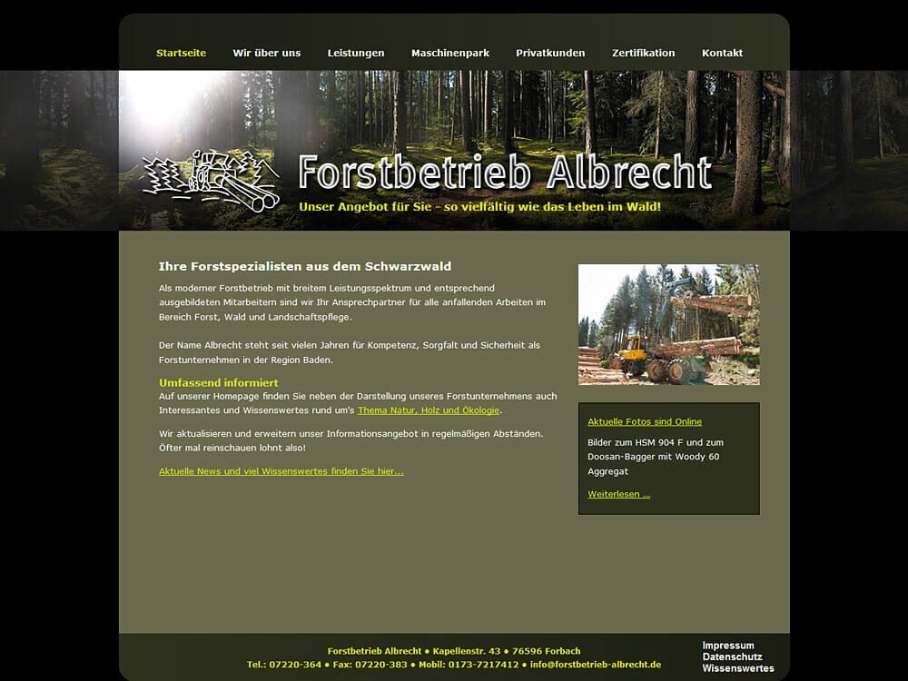 Forstbetrieb Albrecht