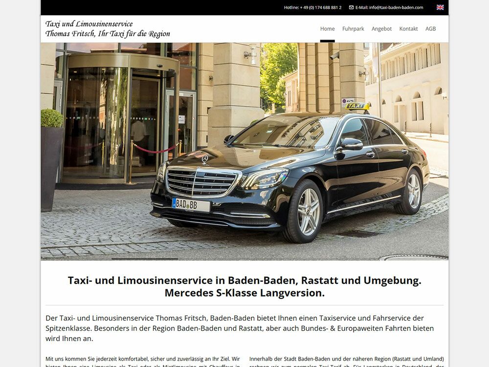 Taxi- und Limousinenservice Baden-Baden