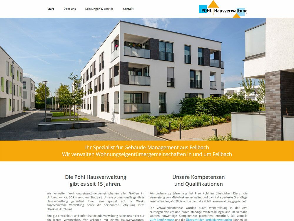 Pohl Hausverwaltung Fellbach / Stuttgart - Facility Management